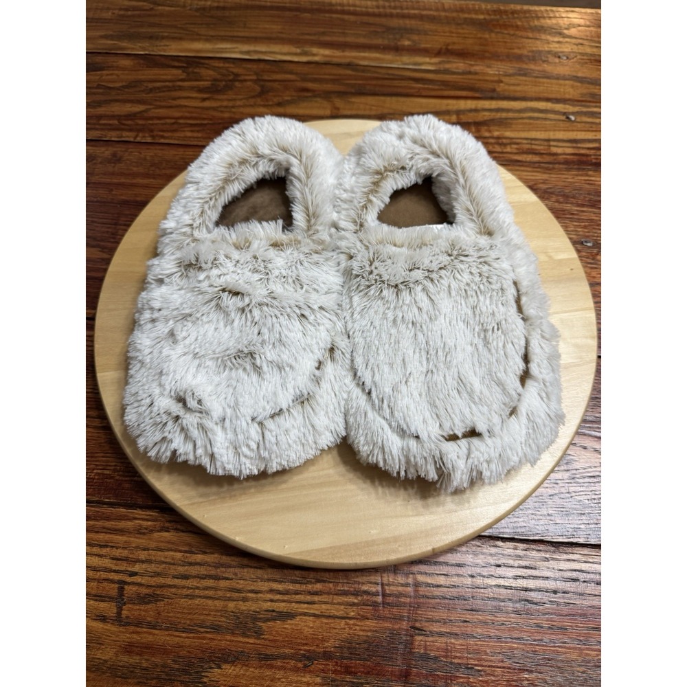 Warmies ® Slip On Women's Microwavable Marshmallow Slippers 10‎ US Fast Ship